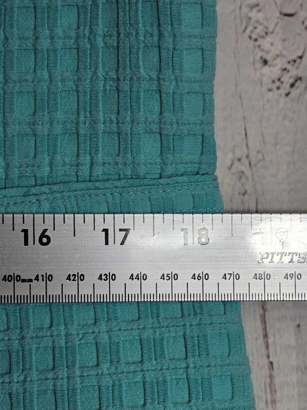 Liz Claiborne Dress sz 16 Teal Basketweave Knee Length Pockets Lined Work Office - Picture 13 of 14